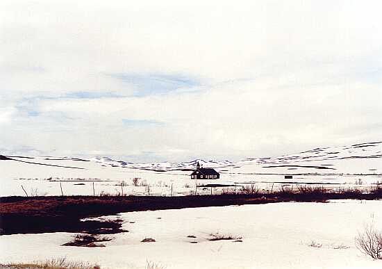 Hochebene, samische Kapelle