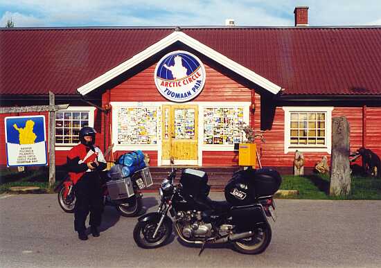 Polarkreis in Finnland