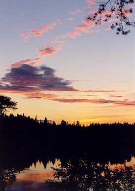Sommernacht in Finnland