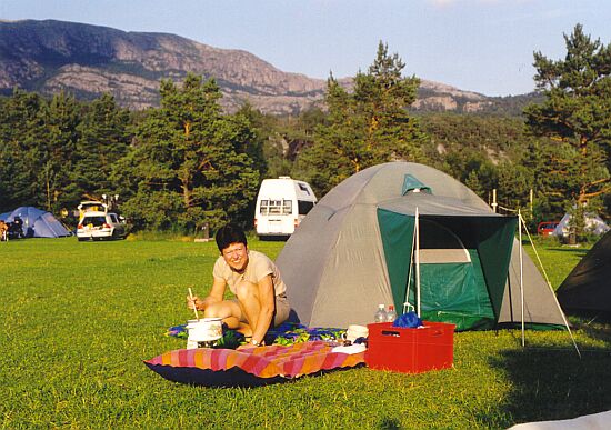 Camping am Preikestolen