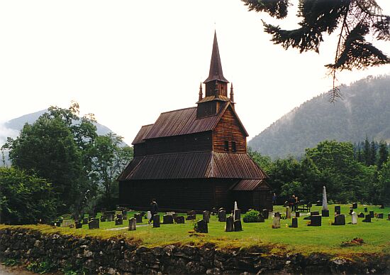 Stabkirche bei Kaupanger