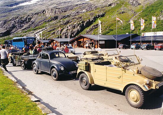 Parkplatz vor den Trollstigen