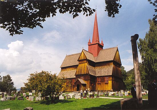 Stabkirche in Ringebu