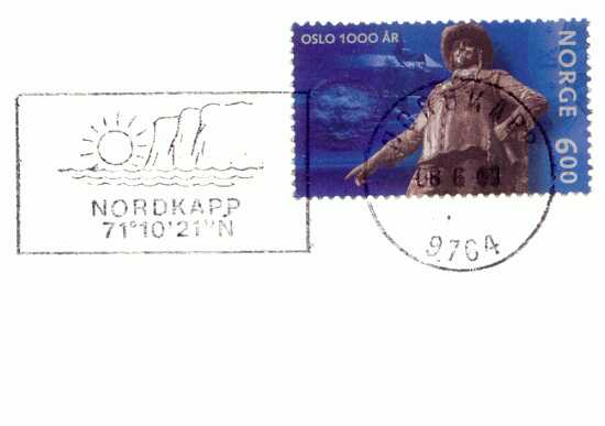 Nordkapp-Stempel