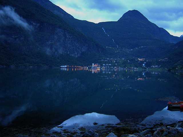 Blick aus der Hütte