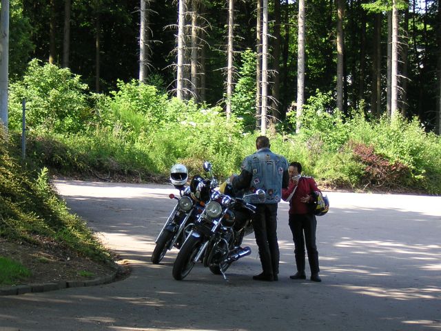 am Ehrenfriedhof Hürtgen