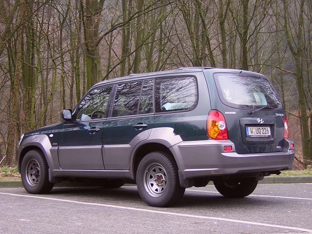 mein Terracan mit Winterrädern