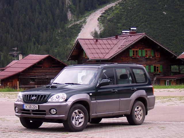 mein Terracan im Kleinwalsertal