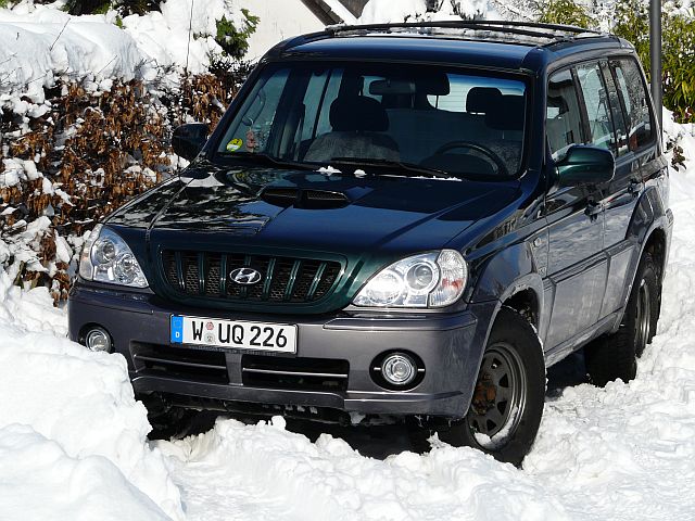 mein Hyundai Terracan im Januar 2010