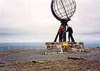 Meridiankugel am Nordkap